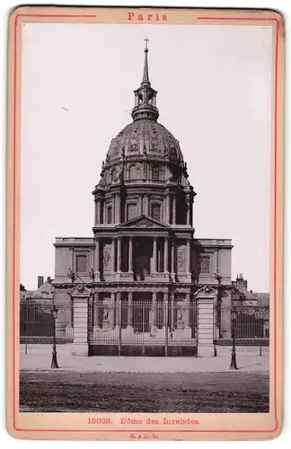 Fotografie Römmler & Jonas, Dresden, Ansicht Paris, Dôme des Invalides