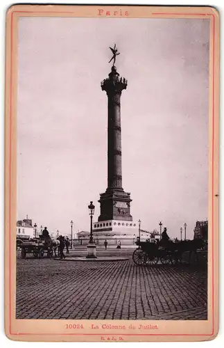 Fotografie Römmler & Jonas, Dresden, Ansicht Paris, La Colonne De Juillet