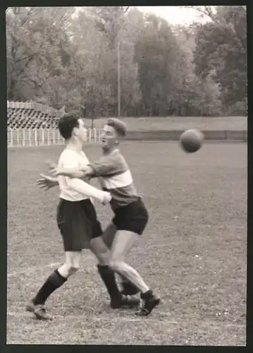 Fotografie Ansicht Wien, WAC-Platz, Handballspiel WAC Wien gegen Polizei 1939