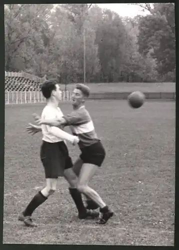 Fotografie Ansicht Wien, WAC-Platz, Handballspiel WAC gegen Polizei 1939