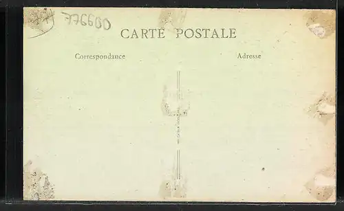 AK Quincy-Ségy, Allée du Chateau