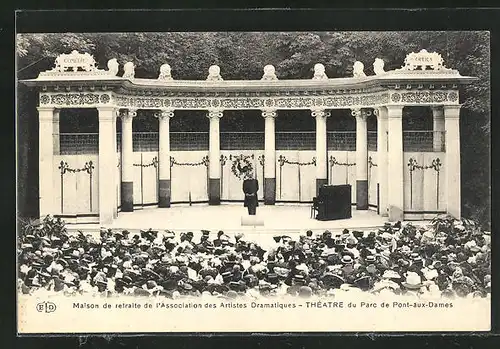 AK Pont-aux-Dames, Théâtre du Parc, Maison de Retraite de l`Association des Artistes Dramatiques