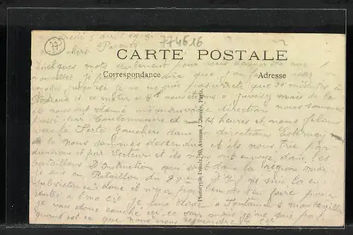 AK Marcilly, Rue du Pont, Strassenpartie