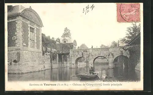 AK Courquetaine, Le Château, Entrée principale