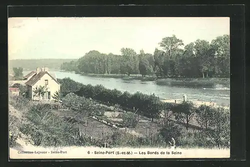 AK Seine-Port, Les Bords de la Seine