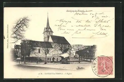 AK Savigny-le-Temple, L`Eglise