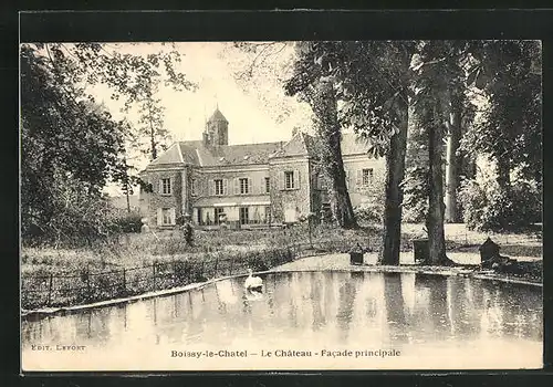 AK Boissy-le-Chatel, Le Château, Facade principale