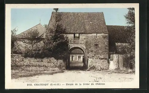 AK Chatenoy, Entrée de la ferme du Château