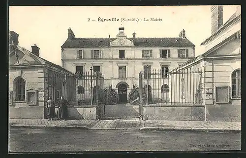 AK Égreville, La Mairie