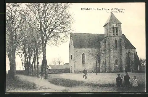 AK Esmans, La Place et l`Eglise