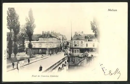 AK Melun, Pont de l'ancien Chatelet