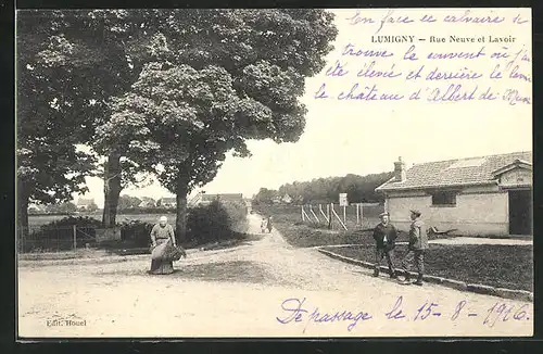 AK Lumigny, Rue Neuve et Lavoir