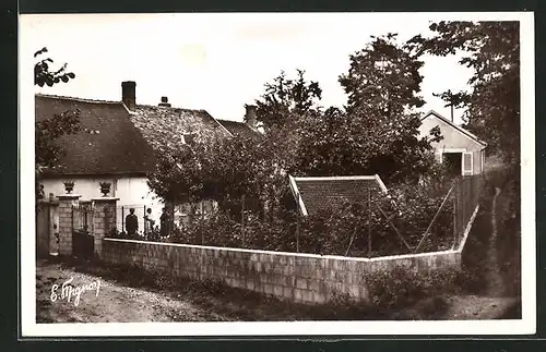 AK Bazoches-les-Bray, Rue Gravieres, Strasseneck