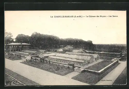 AK La Chapelle-Rablais, Le Chateau des Moyeux, Les Serres