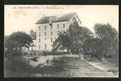 AK Grez-sur-Loing, Le Moulin de la Fosse