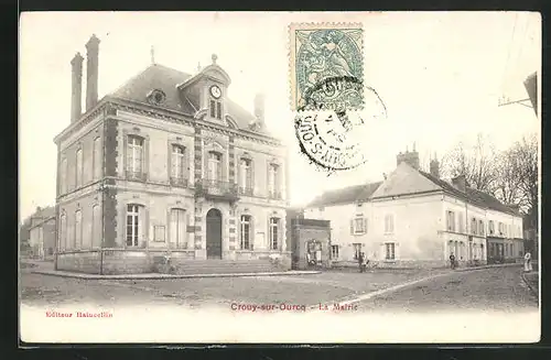 AK Crouy-sur-Ourcq, La Mairie