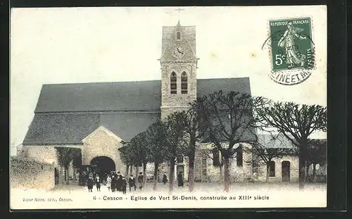 AK Cesson, Eglise de Vert St-Denis