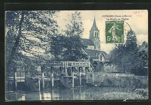 AK Guérard, Le Moulin et l`Eglise