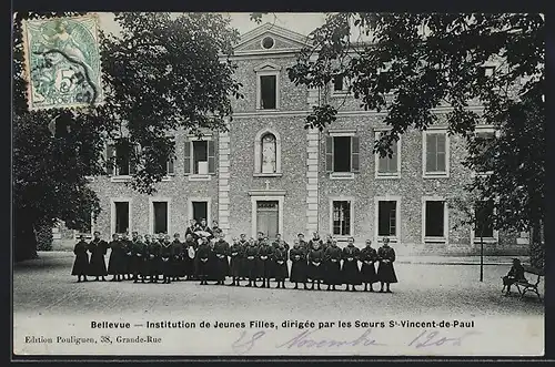 AK Bellevue, Institution de Jeunes Filles, dirigee par les Soeurs St-Vincent-de-Paul, Mädchen