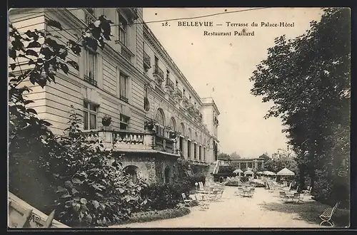 AK Bellevue, Terrasse du Palace-Hotel, Restaurant Paillard