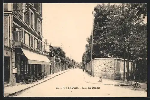 AK Bellevue, Rue du Dèpart