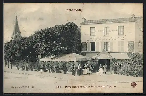 AK Bellevue, Pavè des Gardes et Restaurant Chevau
