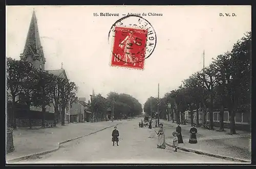 AK Bellevue, Avenue du Chateau