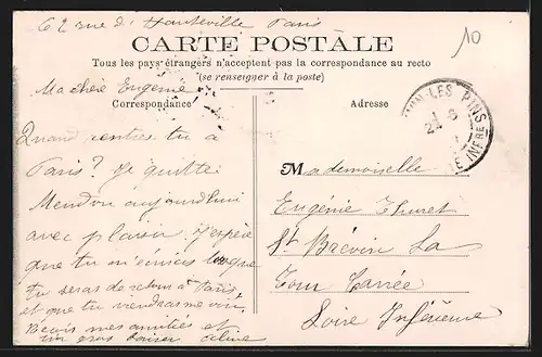 AK Bellevue, Avenue du Chateau