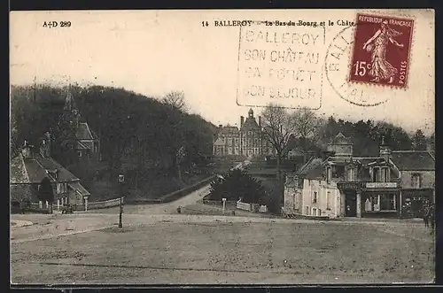AK Balleroy, le Bas du Bourg et le Chateau