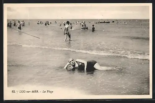 AK Luc-sur-Mer, la Plage
