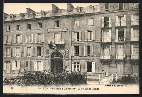 AK Luc-sur-Mer, Hotel Belle Plage