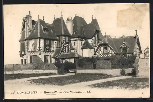 AK Hermanville, Villa Normande