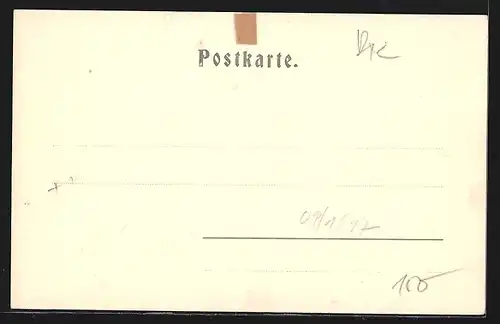 AK Maria Eck, Ortsansicht mit Kirche