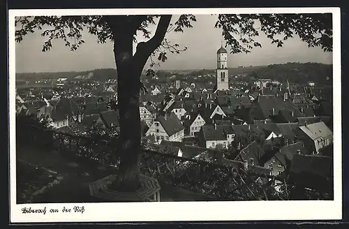 AK Biberach an der Riss, Ortsansicht mit Kirche