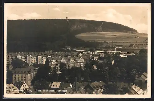 AK Annaberg i. Erzg., Blick nach dem Pöhlberg