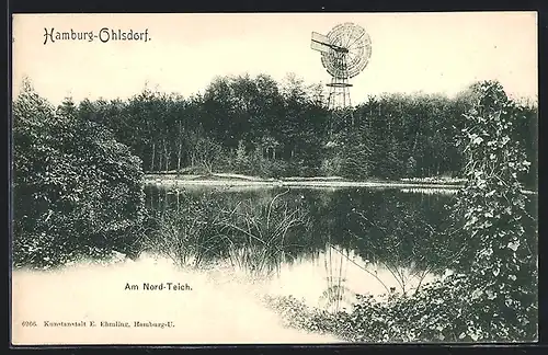 AK Hamburg-Ohlsdorf, Am Nord-Teich