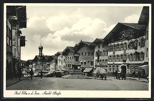 AK Bad Tölz a. d. Isar, Markt-Strasse