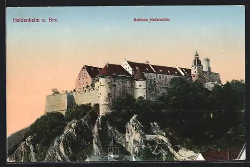 AK Heidenheim a. Brz., Schloss Hellenstein