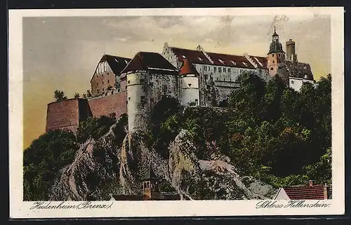 AK Heidenheim a. Br., Schloss Hellenstein