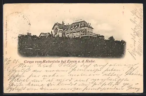 AK Essen a. d. Ruhr, Hotel Ruhrstein