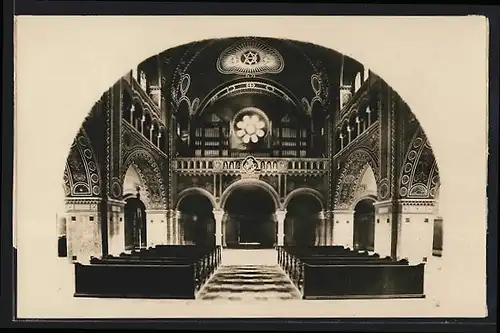 AK Szeged, Inneres der Votivkirche