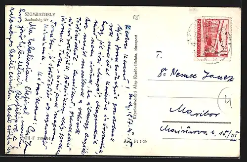 AK Szombathely, Szabadsag-ter