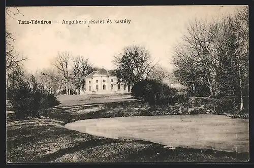 AK Tata-Tóváros, Angolkerti reszlet es kastely