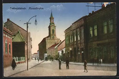 AK Szekesfehervar, Kossuth-Utca