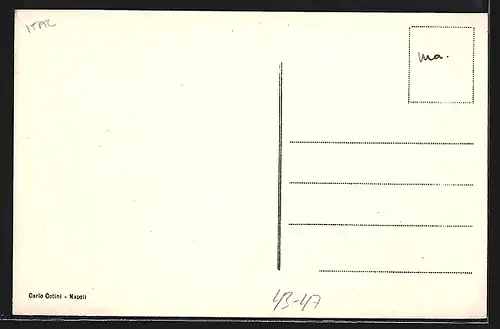 AK Neapel / Napoli, Venditore di Latte