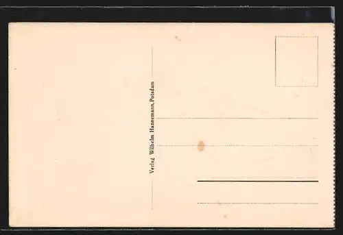 AK Potsdam, am Stadtschloss