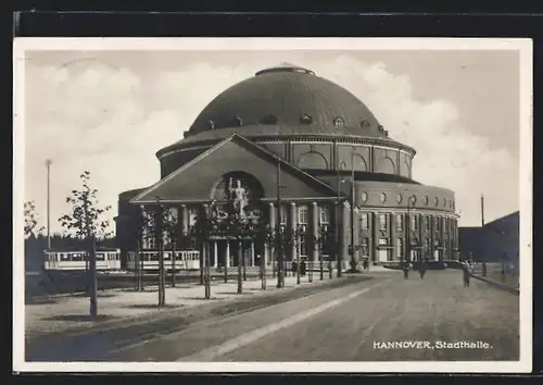 AK Hannover, vor der Stadthalle