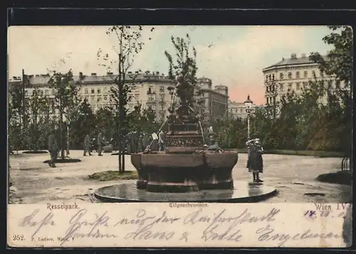 AK Wien, Tilgnerbrunnen im Resselpark
