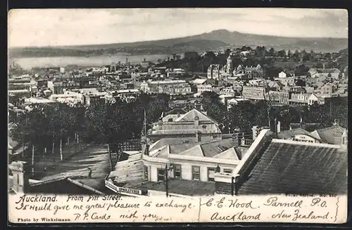 AK Auckland, General View from Pitt Stret