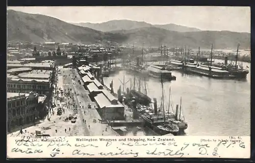 AK Wellington, Wharves and Shipping